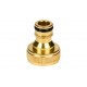 CONECTOR MACHO DE LATON RAPIDO MANGUERA 1/2" (13 MM) BENSON