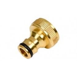 CONECTOR RAPIDO MACHO DE LATON MANGUERA 1/2" (13 MM) 