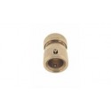 CONECTOR RAPIDO DE LATON MANGUERA 1/2" (13 MM) 
