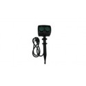 TOMA ESTACA JARDIN ENCHUFE DOBLE C/TAPA C/TEMPORIZADOR CABLE 1,5 M 