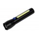 LINTERNA RECARGABLE USB TACTICA LED COB 141MM HOFFTECH GERMANY