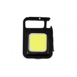 LINTERNA LLAVERO RECARGABLE LED COB C/IMAN C/GANCHO C/ABRIDOR