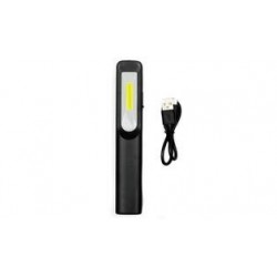 LINTERNA RECARGABLE LED COB 3W TIPO PEN CLIP C/IMAN