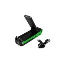 LINTERNA DE TRABAJO 5W LED COB RECARGABLE + POWER BANK 2.000MAH C/BASE IMANTADA C/GANCHO