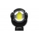 EXPOSITOR LAMPARA DE TRABAJO LED PORTATIL ROTATORIA COB 3W + 3W HOFFTECH GERMANY (12 UNIDADES)