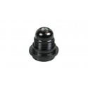 PORTALAMPARAS E27 NEGRO ROSCADO 