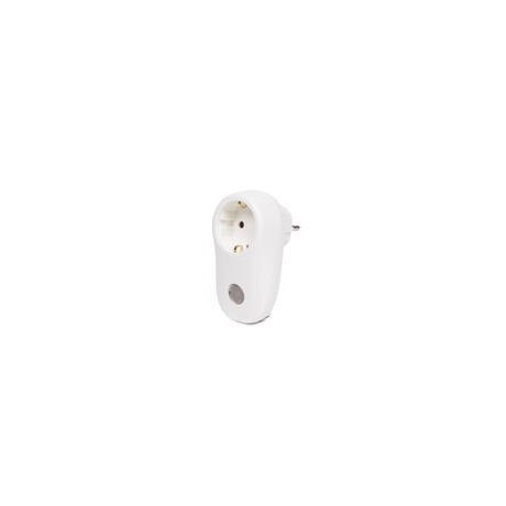 ADAPTADOR ENCHUFE SCHUKO C/SENSOR CREPUSCULAR BLANCO BENSON