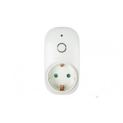 ADAPTADOR ENCHUFE SCHUKO PROGRAMABLE C/WIFI BLANCO BENSON