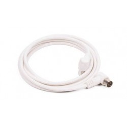CABLE COAXIAL DE ANTENA TV MACHO/HEMBRA COBRE/COBRE 1,5 M 
