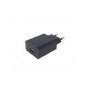 CARGADOR ENCHUFE USB 2.0A NEGRO 