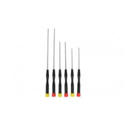 JUEGO 6 DESTORNILLADORES PRECISION EXTRA LARGOS 