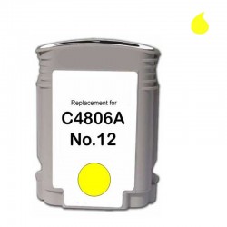 C4806A CARTUCHO GENERICO HP AMARILLO (N 12Y) 55 ml