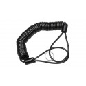 CABLE DE ACERO RECUBIERTO Ø 4 MM x 3 M 