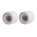 JUEGO DE 2 TOPES PUERTA ATORNILLADO Ø22 X 30 MM (PACK 2)