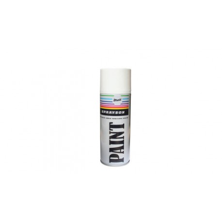 SPRAY PINTURA BLANCO MATE RAL9010 400ML SPRAYSON