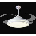 VENTILADOR DE TECHO Ø108CM ATENAS BLANCO DC 4 ASPAS RETRACTIL LED CCT (CALIDO-NEUTRO-FRIO) 72W BELAIR