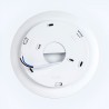 PLAFON LED 12W SERIE PERSEUS B. FRIO CIRCULAR Ø260x60mm