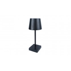 LAMPARA LED RECARGABLE MESA REGULABLE TACTIL NEGRO BENSON