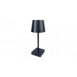 LAMPARA LED RECARGABLE MESA REGULABLE TACTIL NEGRO 