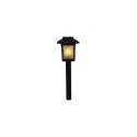 BALIZA LED SOLAR 34,5CM EFECTO LLAMA 