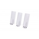 GANCHOS ADHESIVOS 2X5 CM MAX. 0,500KG (PACK 3)