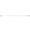 BARRA DE CORTINA DE DUCHA EXTENSIBLE 77,5 - 135 CM COLOR BLANCO 