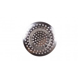 FILTRO COLADOR DESAGÜE ACERO INOX. 7,5CM + 4,5CM 