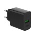 CARGADOR RAPIDO POWER DELIVERY 2 PUERTOS TIPO-C 20W + USB NEGRO GEMBIRD