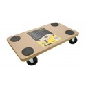 SOPORTE CON RUEDAS 45X26CM PESO MAX. 150KG. BENSON