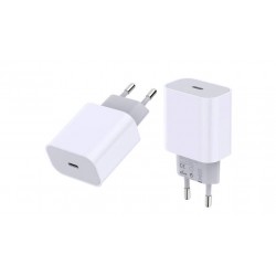 CARGADOR ENCHUFE USB TIPO-C 20W BLANCO BENSON