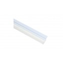 CEPILLO BAJO PUERTA PVC AUTOADHESIVO BLANCO 100CM 