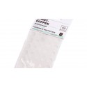 TOPES GOMA Ø10X1,5MM AUTOADHESIVOS TRANSPARENTE (PACK 50)