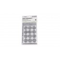 PROTECTORES FIELTRO SURTIDOS AUTOADHESIVOS ANTIRRAYADURAS MUEBLES GRIS (PACK 25)