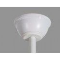 EMBELLECEDOR DE TECHO METAL VENTILADOR DE TECHO BLANCO LEDECOR