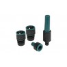 JUEGO 4 TOMAS RAPIDAS ERGONOMICAS MANGUERA 1/2" BENSON