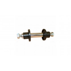 EJE RUEDA CARRETILLA CON PERNOS Ø20 X 130MM 