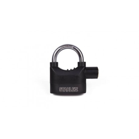 CANDADO CON ALARMA 65MM STAHLEX