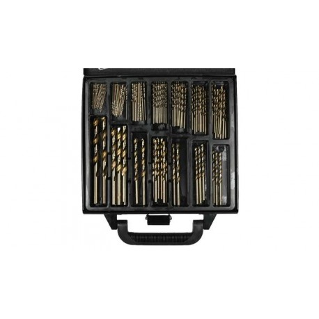 ESTUCHE JUEGO DE 101 BROCAS METAL COBALTO ACERO HSS BENSON