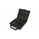 ESTUCHE JUEGO DE 101 BROCAS METAL COBALTO ACERO HSS BENSON