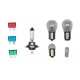 ESTUCHE H7 12V LAMPARAS DE REPUESTO PARA COCHE (PACK 8) E4