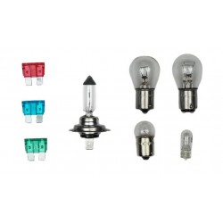 ESTUCHE H7 12V LAMPARAS DE REPUESTO PARA COCHE (PACK 8) E4