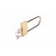 CANDADO LATON 40MM ARCO ALTO