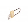 CANDADO LATON 40MM ARCO ALTO
