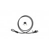 CANDADO ESTRA LARGO CABLE ACERO Ø10 X 2000MM