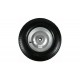RUEDA CARRETILLA OBRA 4.00-8" LLANTA METAL + NEUMATICO C/CAMARA EJE Ø20MM