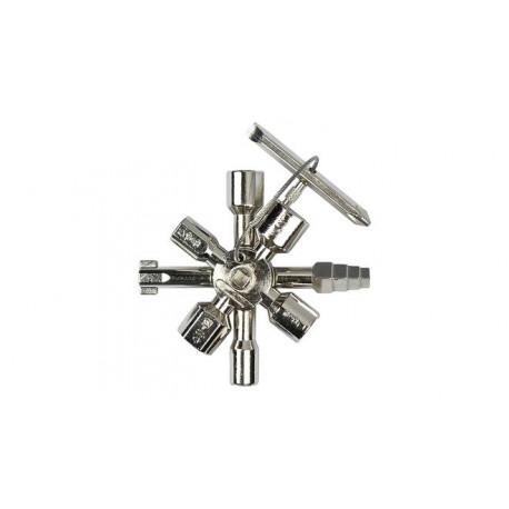 LLAVE CABINA ARMARIOS CONTADOR REGISTROS 10 VIAS