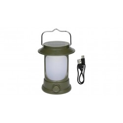 LAMPARA DE CAMPING SOLAR COLGANTE CON GANCHO RECARGABLE USB TIPO-C IP44