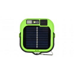 LAMPARA DE CAMPING SOLAR + POWER BANK XX.XXXMAH. COLGANTE CON GANCHO RECARGABLE USB TIPO-C IP44