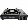 HORNILLO DE CAMPING GAS PORTATIL C/FUNDA CON SISTEMA DE SEGURIDAD Y AUTO-ENCENDIDO (USA BOMBONA 227GRS. no incluida)