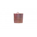 BOLSA REUTILIZABLE DE PLASTICO C/CREMALLERA TALLA S 50X50X28CM